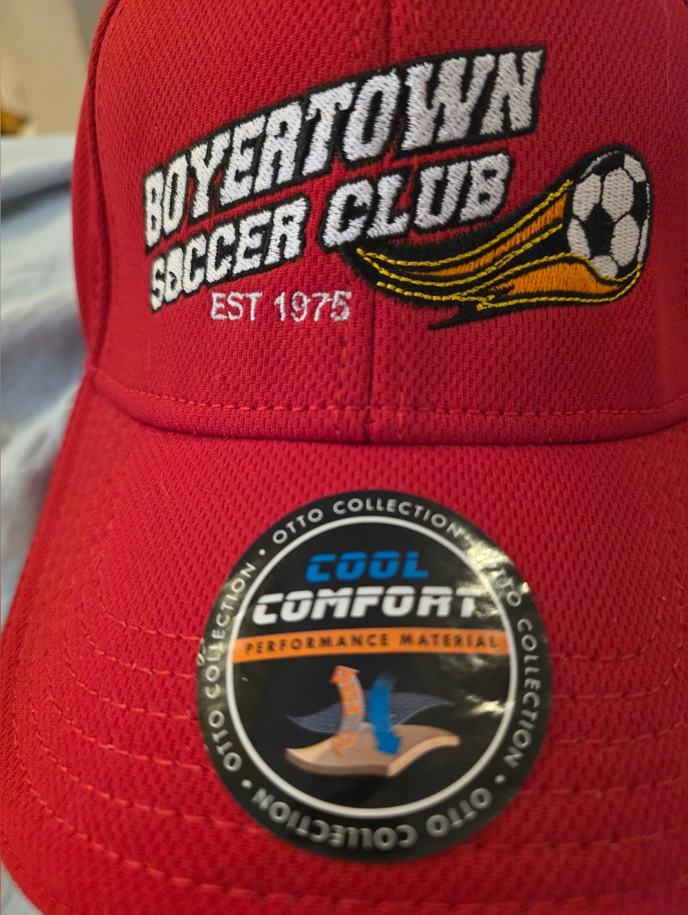 Red Performance Baseball Cap